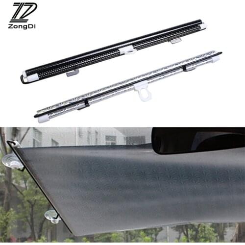 ZD 1X Car front window shade Cover Automatic roller blind For Kia rio ceed sportage Mercedes w203 w211 Mini cooper accessories