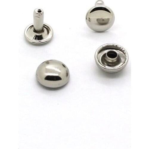 6/8/10/12mm Domed Silver Bronze Gold Gunmetal Half Round Mushroom Rivet Studs For Bags