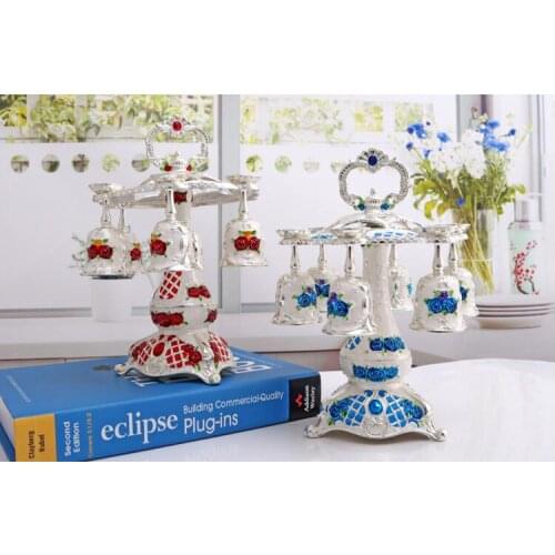 Europe 6 cups/ set metal wiskey cups whiskey glass shot bar set drink glass set moonshine accessories drinking glass JB008