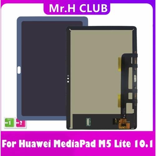 AAA+++ 10.1" LCD For Huawei MediaPad M5 Lite 10.1 LTE 10 BAH2-L09 BAH2-W19 Touch Screen LCD Display Digitizer Assembly Replace