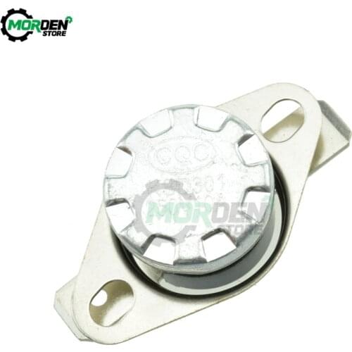 AC250V 10A KSD301 Normally Closed / Open NC Switch Constant Temperature Control Thermal Switch 50C 60C 85C 95C 100C 110C 130C
