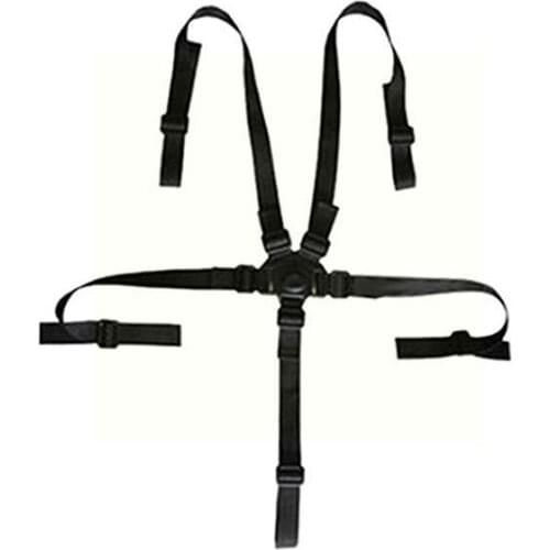 Quick Release Buckle Baby Chair Belt 5 Points Safety Harness Nylon Stroller Dining Ribbon Strap For Kids Safe L2v3