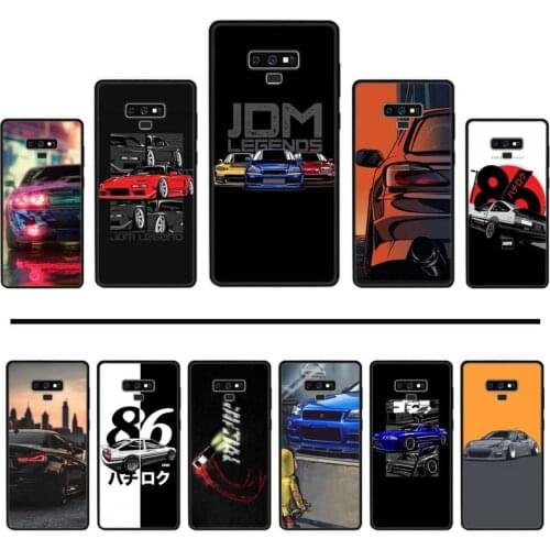 Sports car jdm drift Phone Case For Samsung Galaxy S8 S9 S10 Plus S10E Note 3 4 5 6 7 8 9 10 Pro Lite cover