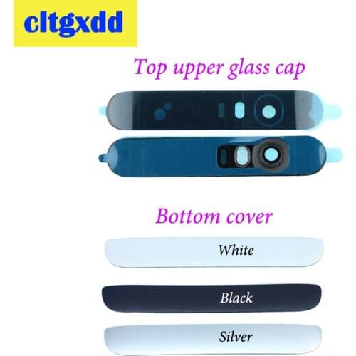 Cltgxdd Top Glass Camera Flash Lens + Back Battery Rear Cover Housing Door For Huawei For Google Nexus 6P lens Spare Parts