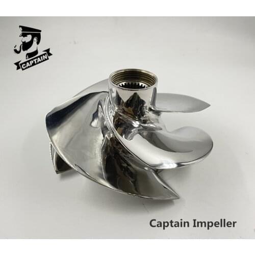 Jet Ski Impeller 159mm fit Seadoo BRP RXT IS 260 /RXT-X 260 /RXT 260 RXT-X aS260 4 Blade Polished 267000945
