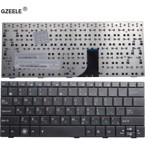 GZEELE Keyboard for ASUS EEEPC EEE PC 1005 1005HD 1005HA 1001 1001H 1005H 1008 1008H 1008HA 1001HA RU Black 9J.N1Q82.10R russian