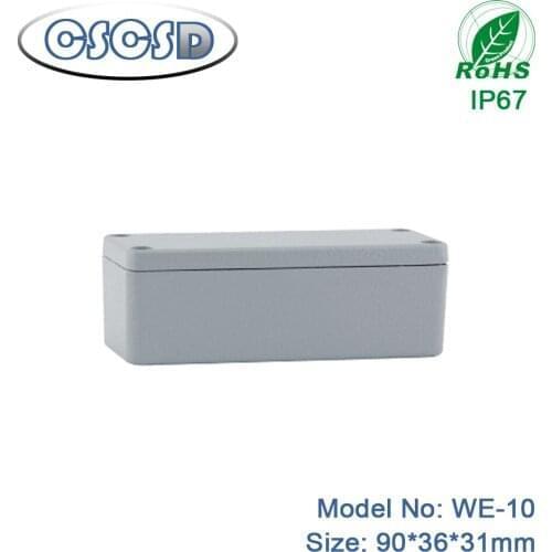 A lot (3pcs) 90*36*31mm CSCSD distribution box ip65 die-cast aluminum metal explosionproof aluminum enclosure amplifier