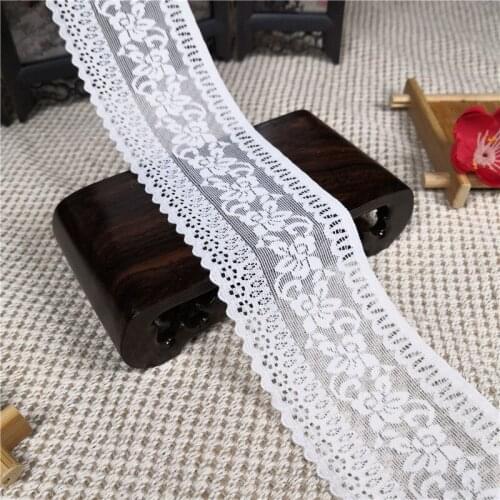 LR1037 5.2cm bra dress material flower lace trim