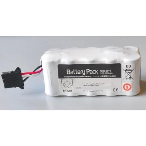 Original NEW NKB-301V 12V 2800mAh FOR TEC7621 TEC7631 defibrillator battery Free Shipping