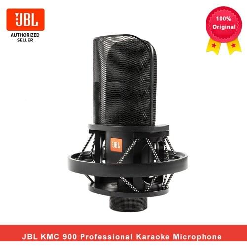JBL KMC 900 Professional Karaoke Microphone Portable Bluetooth Wireless Speaker Microphone for Phone Handheld Dynamic Mic