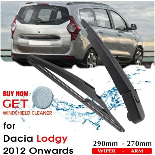 Car Wiper Blade Rear Back Window Windscreen Windshield Wipers Auto Accessories For Dacia Lodgy Hatchback 290mm 2012 Onwards