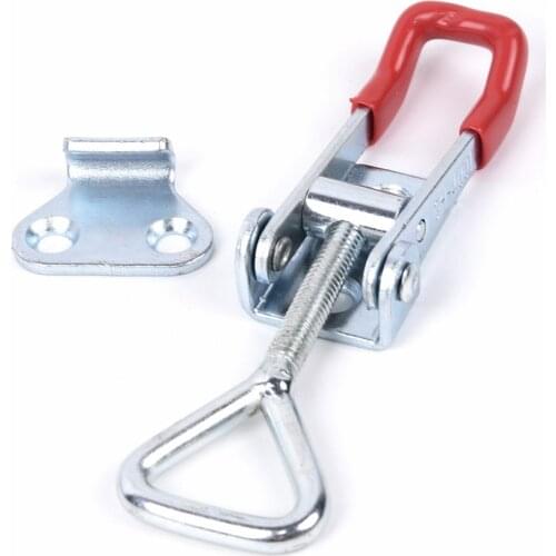 1pc Metal Toggle Latch Catch Clamp Quick Release Clip Clamp Anti-Slip Push Pull Toggle Clamp Metal Holding Capacity Hand Tools