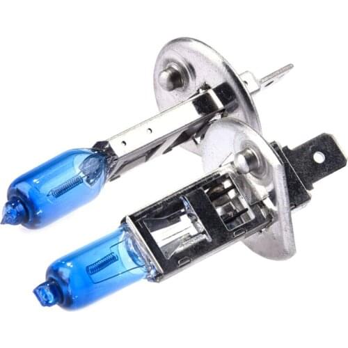 2pcs H1 Car Head Light Halogen Bulb 12V 100W Super White Light 6000k Headlights Lamp Halogen Bulbs