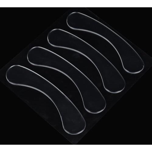 4Pcs Anti Wrinkle Nasolabial Pad Reusable Silicone Lips Stickers Anti-aging Pads