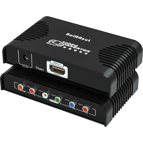 HDMI-compatible to RGB Component Ypbpr Video Converter adapter cable HDMI-compatible in component out for PS4 apple TV