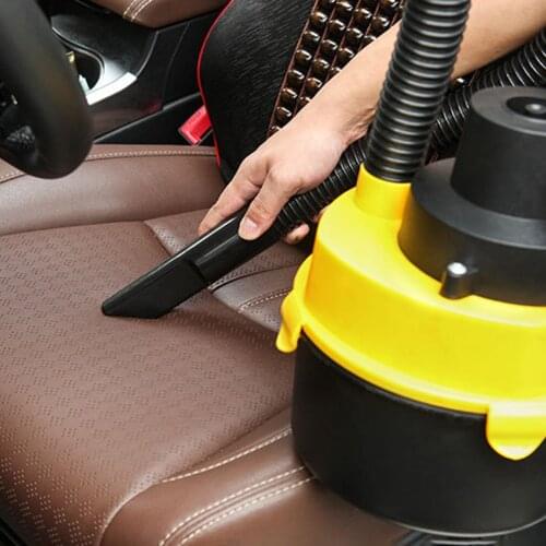 Car Wet Dry Vacuum Cleaner 12V Portable Vacuum Cleaner For Pet Hair Cleaning With Power Cord Handheld Vacuum Cleaner