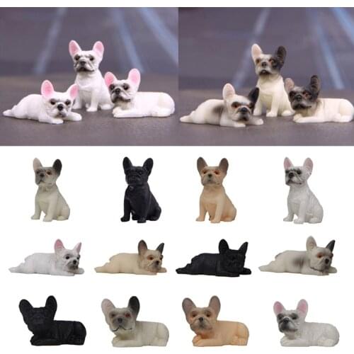 Decorative figure French bulldog figure dog figure animal figure toy