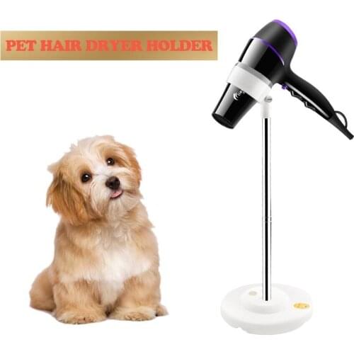 Pet Hair Dryer Holder Toilet Hair Dryer Bracket Non Perforated Bathroom Hair Dryer Bracket Floor Mounted Shelf
