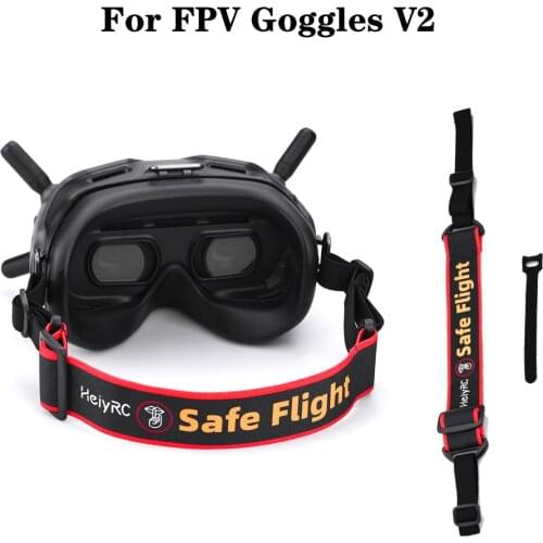 Headband for FPV Goggles V2 Drone Goggles VR Goggles Adjustable Head Strap Stabilize Safety headband Replacement Accessorie