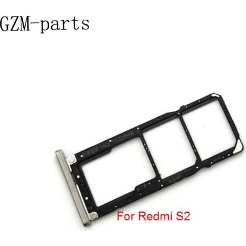 GZM-parts For Xiaomi Redmi S2 SIM Card Slot Tray Holder Adapter Replacement Parts