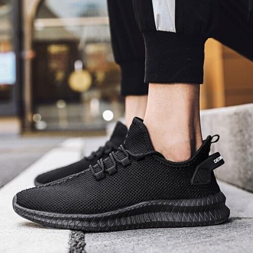 Free Shipping Men Casual Shoes Fashion Net Cloth Fashion Breathable Walking Shoes Men White Sneakers Men 2021 Board Mesh Shoe