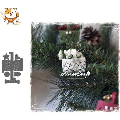 Small Flower Basket Metal Cutting Dies Scrapbooking Stencil For DIY Paper Card Decorative Embossing Die Cut Craft Dies New 2019