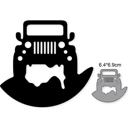 Metal cutting dies cut die mold 8 Kinds of Cars Scrapbook paper craft knife mould blade punch stencils dies