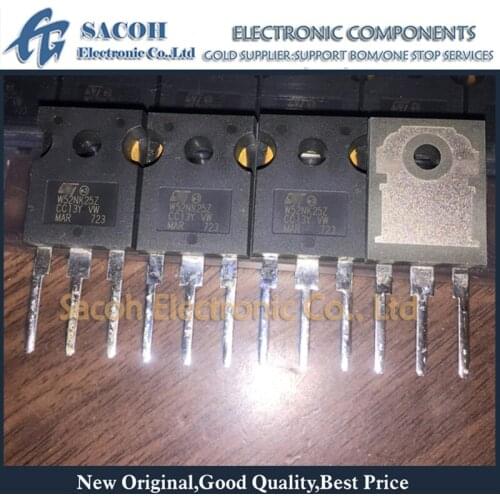 New Original 10PCS/Lot STW52NK25Z W52NK25Z W52NK25 52N25 TO-247 52A 250V N-ch MOSFET Transistor