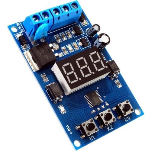 1Sec~999Min Pulse Signal Control Board Circuit/ Motor/ LED Delay Timer 12v 24v