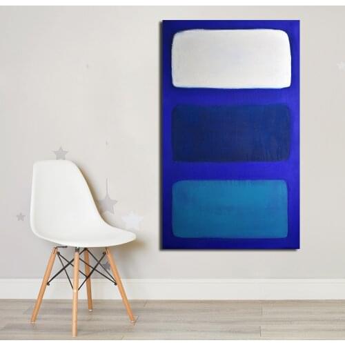Handpainted Mark Rothko Still Life Classical Oil Painting Drawing Art painting Unframed Canvas Square Technical Action Design