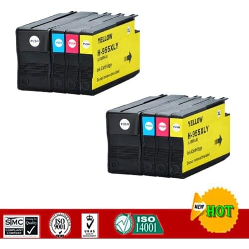 Compatible Ink cartridge For HP955XL HP955 Suit For 7720/7730/7740/8210/8216/8710/8720/8725/8730/8740 All-in-One Printer etc