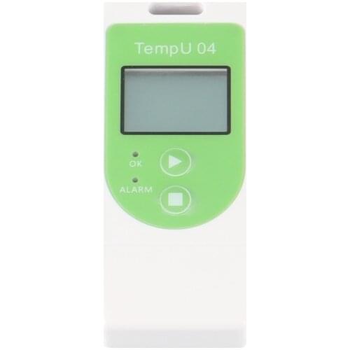 TempU 04 USB Temp Data Logger Temperature Data Logger Recording Meter with 32,000 Capacity PDF Report Record Instrument