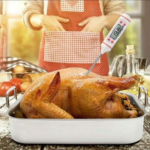 Cooking food thermometer thermometer probe water milk kitchen barbecue meat