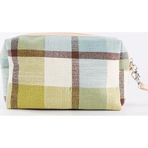 Cotton Linen Large Capacity Makeup Bag Multifunction Travel Cosmetic Bag Change Bag