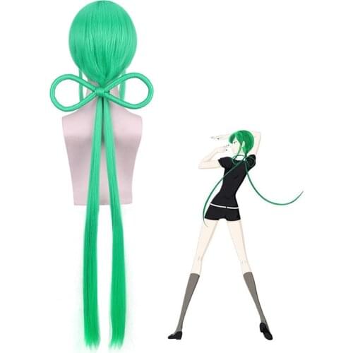 Land of the Lustrous Jade green Cosplay Wig 100cm green Synthetic Hair Houseki no Kuni Bort Country of Jewels Cosplay Wigs women