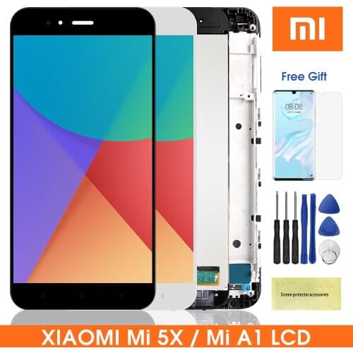 5.5'' MiA1 Lcd display For Xiaomi MiA1 Mi A1 LCD Display With Touch Screen Digitizer Screen Glass Panel For Xiaomi Mi A1 Mi5X