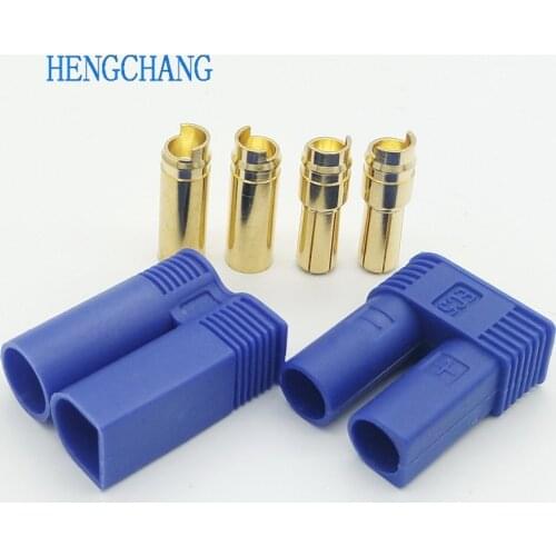 10pair EC5 Banana Plug Bullet Connector Female+Male for RC ESC Lipo Battery or Motor