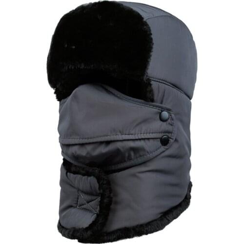 2019 thick breathable warm unisex Lei Feng hat outdoor cycling mountain climbing ice skiing sports windproof cold warm mask hat