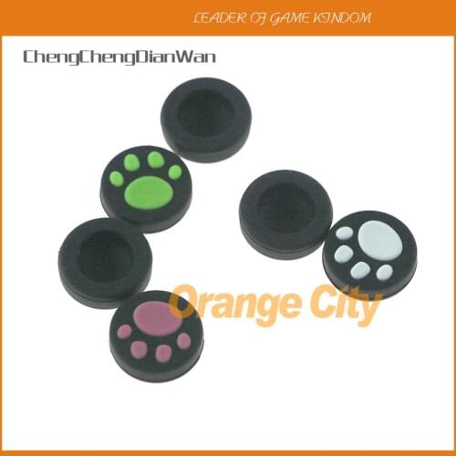 100pcs 500pcs For Nintend Switch cat claw Silicone Analo Thumb Stick Grips Cap For Switch NS Controller Thumb Stick