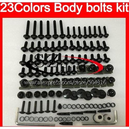 Fairing bolts full screw kit For KAWASAKI NINJA 650R ER-6F 06 07 08 ER 6F 06-07 ER6F 2006 2007 2008 Windscreen bolt screws Nuts