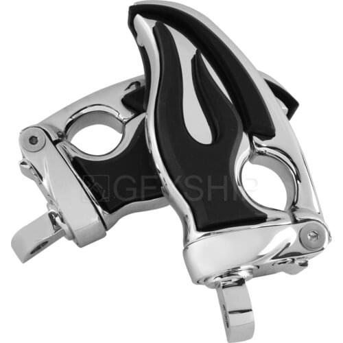 For Harley Sportster IRON 883 1200 1984-2020 SOFTAIL FLS FLSS FXDF Motorcycle Passenger Foot Rests Driver Footpegs Highway Pegs