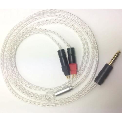 HI-End Silver Plated Headphone upgraded cable for hd600 580 HD650 HD700 HD660s Z7 msr7b headphone CD Player Cable HIFI