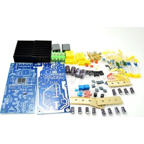 IRS2092 IRFB4019 class D Power amplifier board + speaker + relay protection 300W