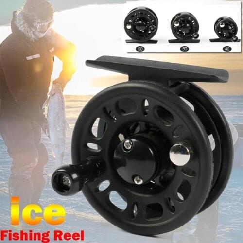 1Pc Outdoor Winter Ice Fishing Reels Fly Raft Fishing Accessories Plastic Reel ST 40 50 60 Wheel Mini Fishing Reel Accessorirs