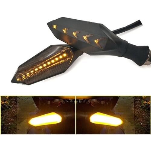 Motorcycle LED Universal Flowing Blinker Light Waterproof Turn Signals For Yamaha XT660 TMAX 500 530 XP 500 530 TX125 Adventure