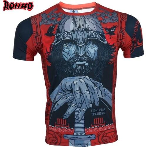 Old Man Beard Mens Boxing Shirts Gym Motivation T-Shirt Training Top Bodybuilder MMA T Shirt Gym Tee Shirt Fighting Martial