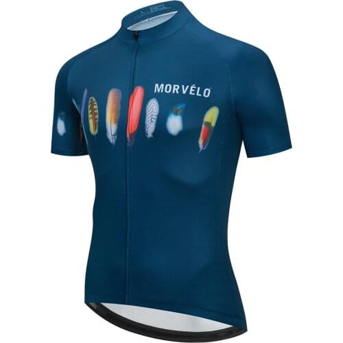 2020 Summer Morvelo Men Cycling Jerseys Short Sleeve Bike Shirts MTB Cycling Clothing Ropa Maillot Ciclismo Bicycle Wear Shirts