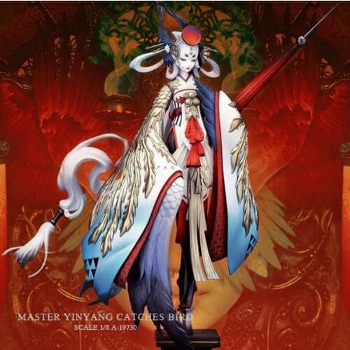 1/8 Resin Kits Figure masters get birds Resin Model Fine details self-assembled (large proportions of detail)A-19730