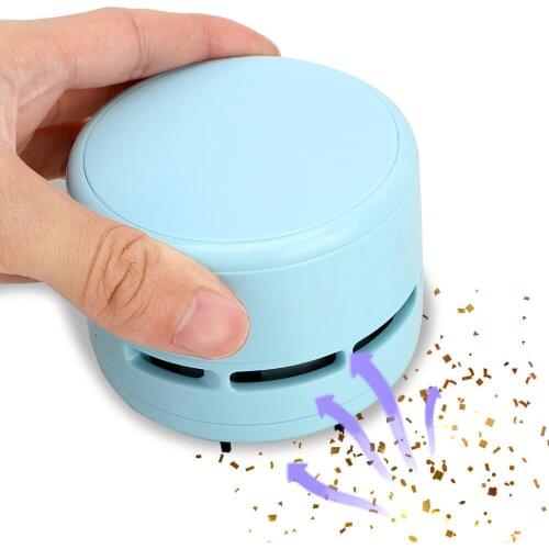 Keyboard Desk Vacuum Cleaner Mini For School Office Home Desktop Dust Cleaner Table Sweeper Portable Plastic Nylon Brush