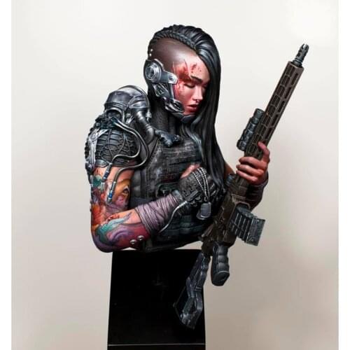 New Unassembled 1/9 ancient fantasy woman bust (NO BASE ) Resin Figure Unpainted Model Kit